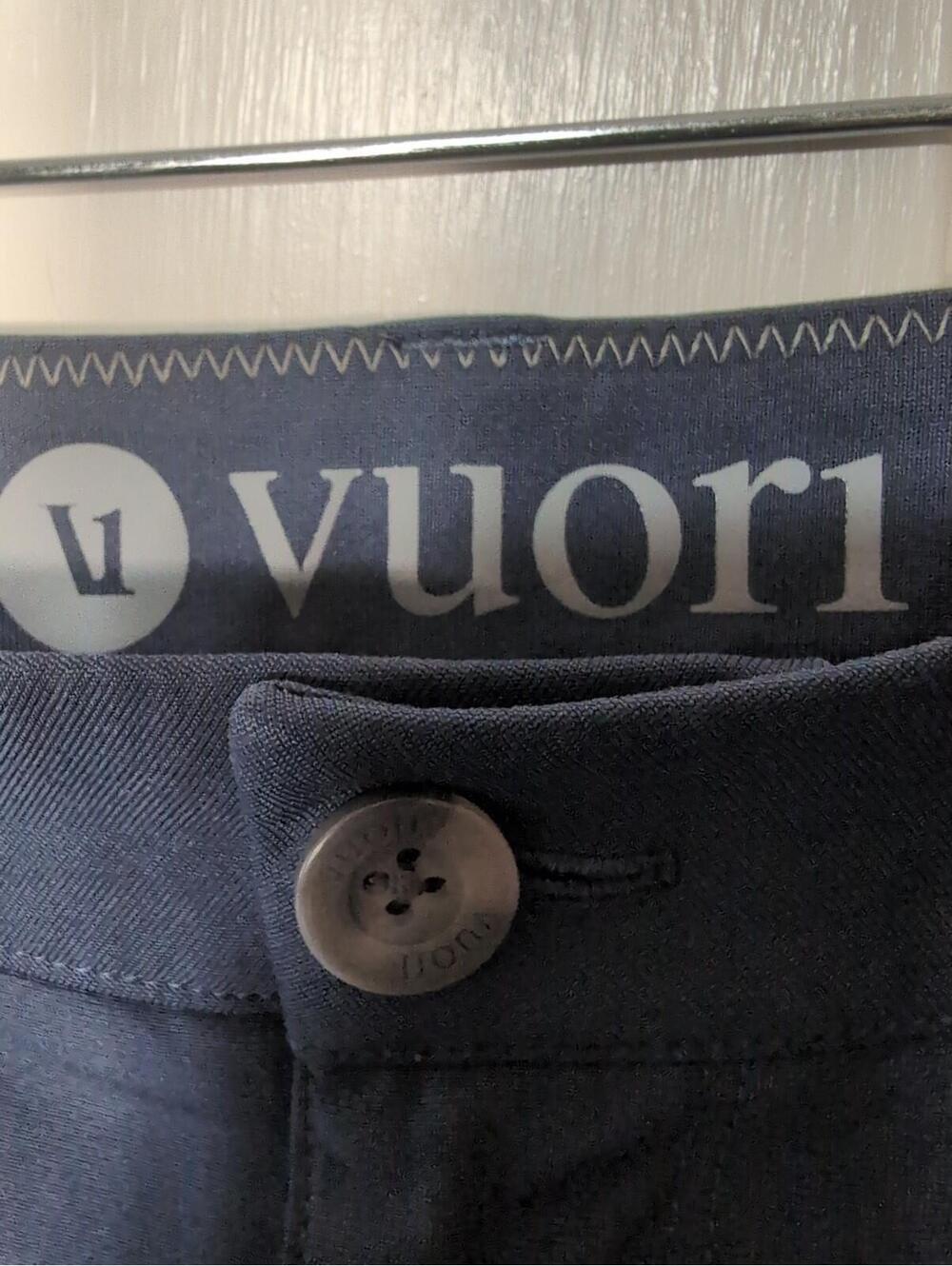 VUORI Meta Navy Blue Technical Performance Activewear Chino Pants Men's 34(1360) - Picture 2 of 6